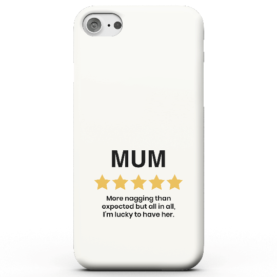 5 Star Mum Light Phone Case for iPhone and Android - iPhone 5/5s - Snap Case - Matte