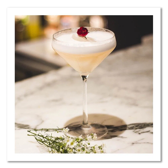 Canvas Print Drink With Cherry