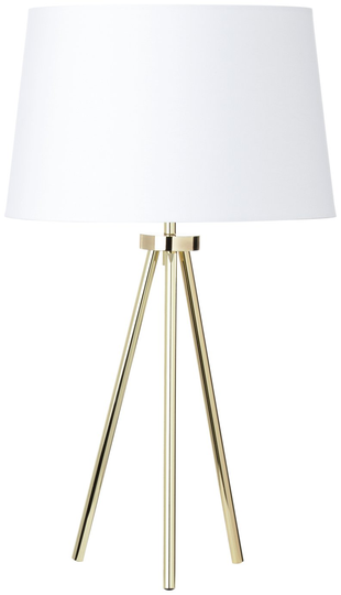 BHS Louisa Large LED Table Lamp - Brass