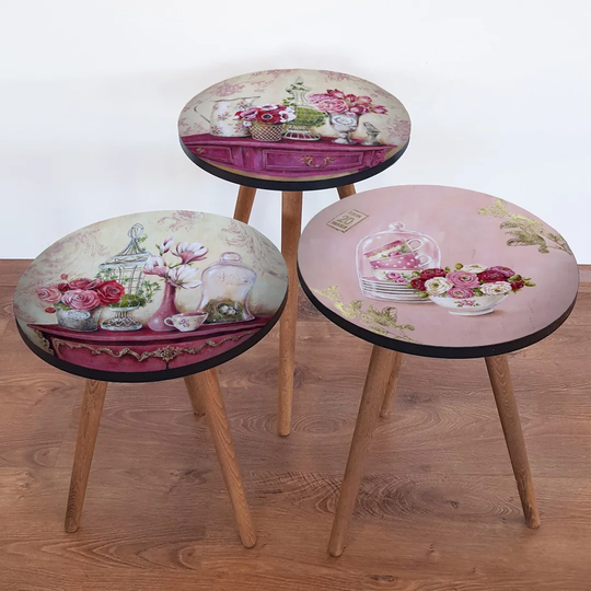 Bahr 3 Piece Nest of Tables