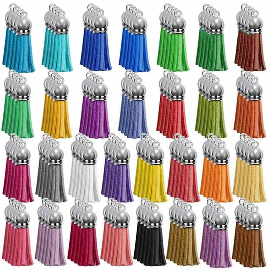 120 Key Buckles, Tassel, Acrylic Key Chain Key Chain,DIY Key