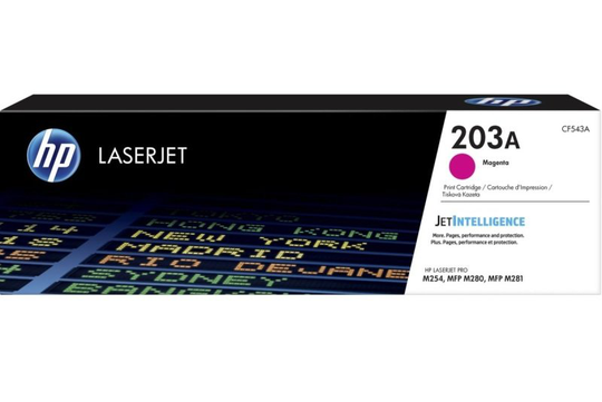 HP 203A Original Magenta LaserJet Toner Cartridge CF543A