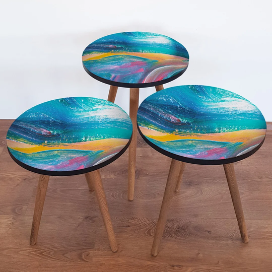 Cathey 3 Piece Nest of Tables