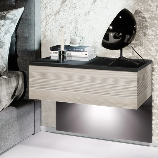 Bassford Sleep 1 Drawer Bedside Table