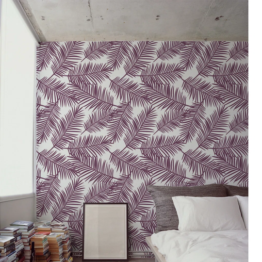 Lola Palms Leaves Wallpaper