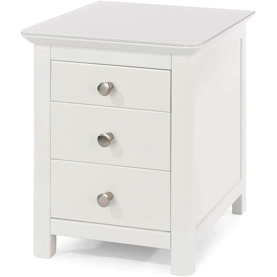 Gerasim 3 Drawer Bedside Table