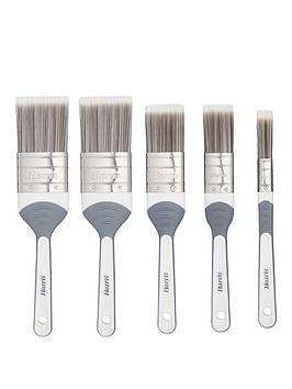 Harris Seriously Good Walls &Amp; Ceilings Paint Brushes 5 Pack