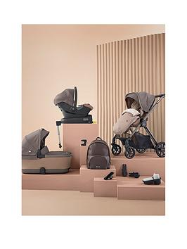 Silver Cross Reef Ultimate Pack & First Bed Carrycot, Pushchair, Dream I-Size Car Seat, Base, Rucksack, Footmuff, Cup & Phone Holder, Adaptors, Snack Tray - Earth