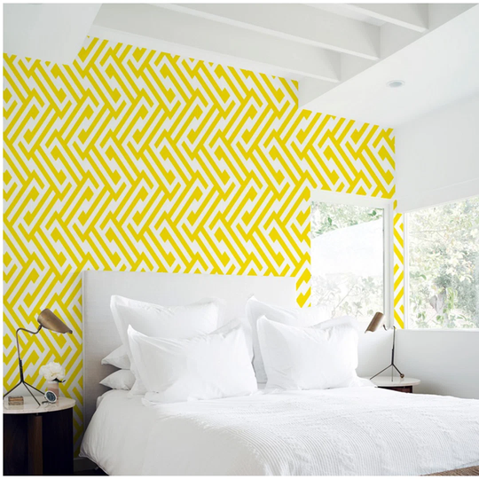 Lashane Chevron Stripe Positive Geometric Wallpaper