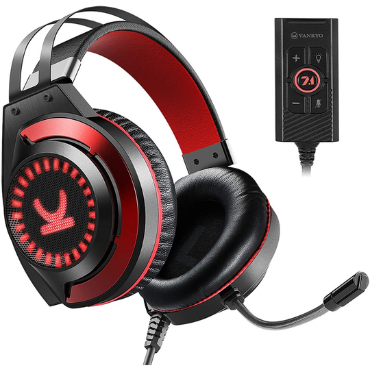 VANKYO Gaming Headset CM7000 Authentic 7.1 Surround Sound Stereo PS4