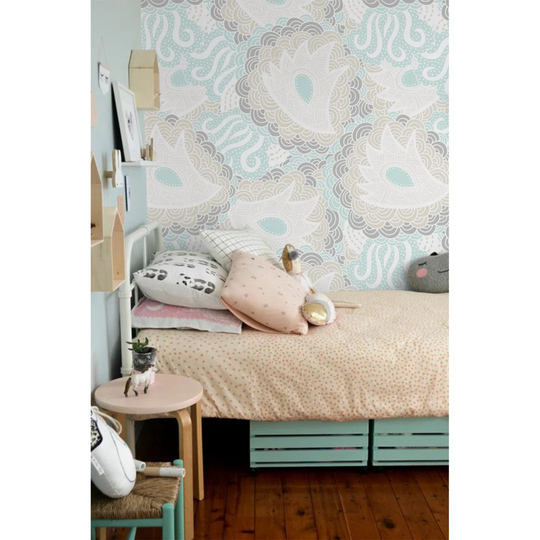 Thornaby 2.08m x 1.46m Matte Wallpaper Roll