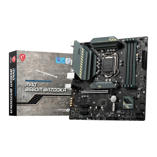 MSI MAG B560M BAZOOKA mATX Motherboard