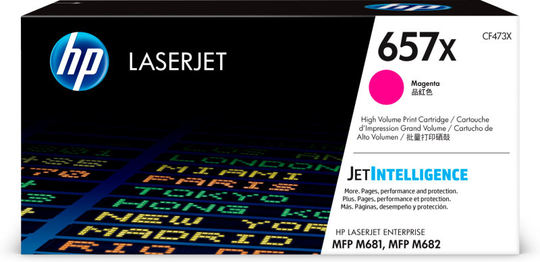 HP 657X High Yield Magenta Original Toner Cartridge - CF473X