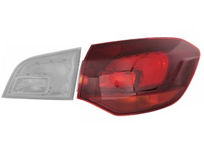 Combination Tail Light 3751936 Van Wezel 3751936