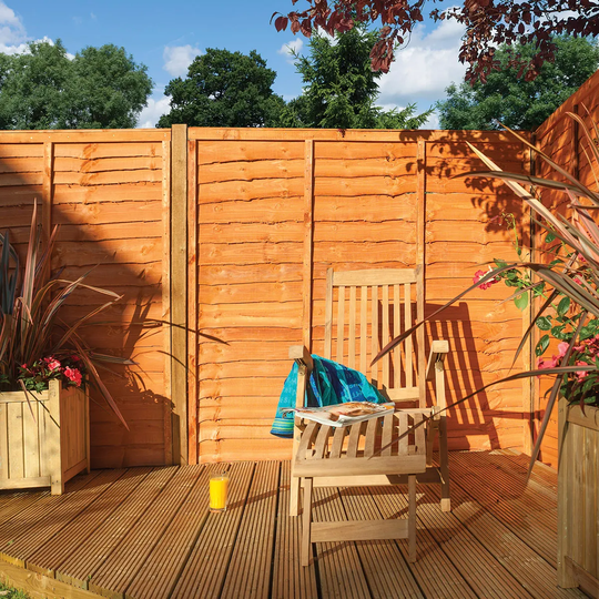 Rowlinson Lap Panels Dipped - 6' x 4'