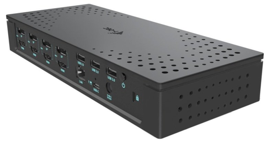 i-tec Universal USB 3.0/USB-C/Thunderbolt, Quattro 4K Display Docking Station + Power Delivery 100W