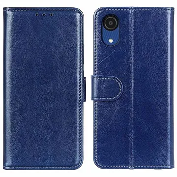 Samsung Galaxy A03 Core Wallet Case with Magnetic Closure - Blue