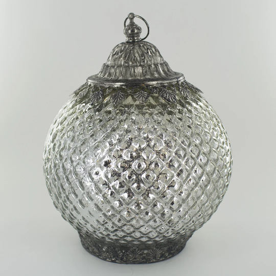 Henry 18Cm Silver Table Lamp