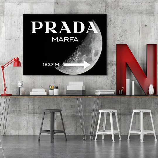 Canvas Print, Black Quotes