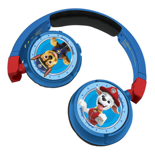 Lexibook HPBT010PA Paw Patrol Bluetooth & Wired Foldable Headphones