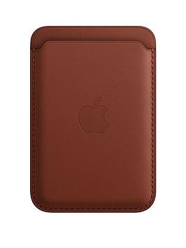 Apple Iphone Leather Wallet With Magsafe - Umber