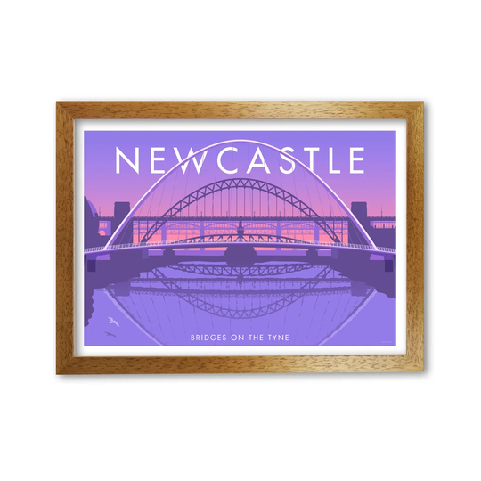'Newcastle' Graphict Art by Stephen Millership