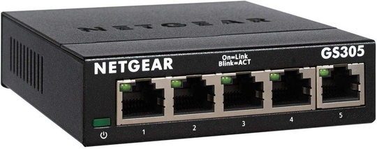 NETGEAR 5-port Gigabit Ethernet Unmanaged GS305 Switch
