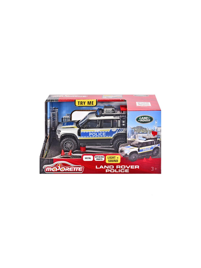 Majorette Grand Series City Land Rover Police Die-Cast