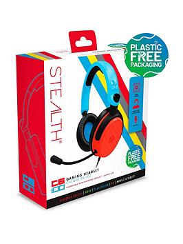 Stealth C6-100 Gaming Headset For Nintendo Switch - Blue &Amp; Red