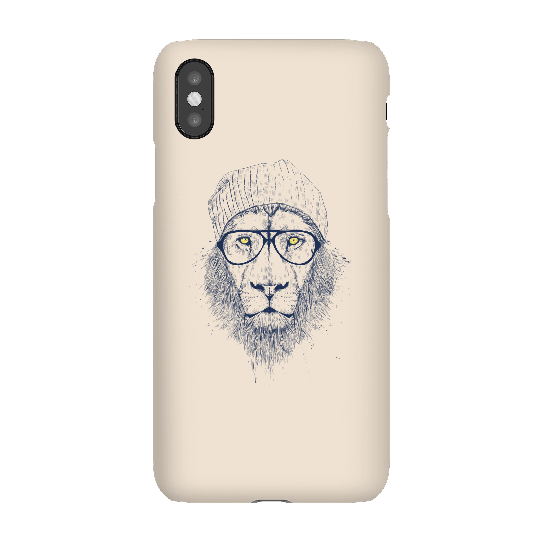 Balazs Solti Lion Phone Case for iPhone and Android - iPhone X - Snap Case - Gloss