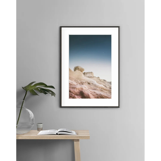 Lunar Landscape - Picture Frame Photograph Print on Paper