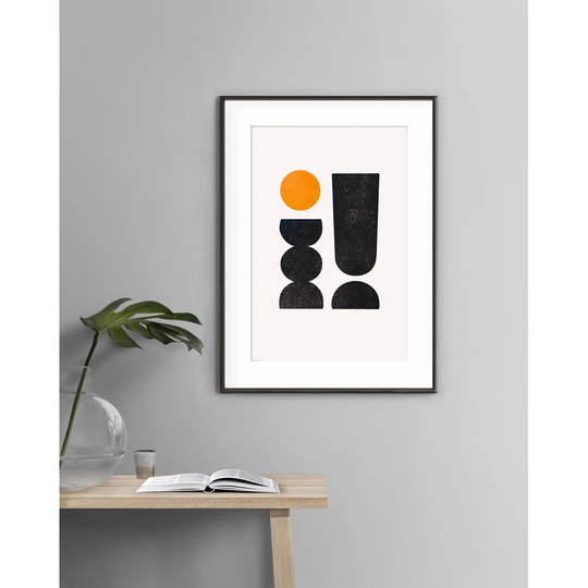 Abstract Shapes - Picture Frame Photograph Print on Paper
