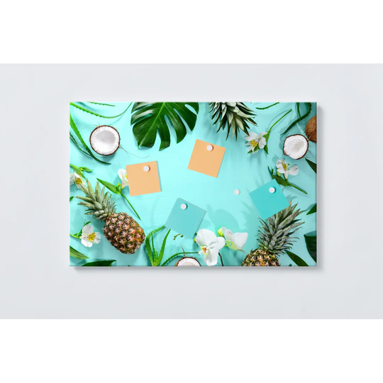 Pineapple Magnetic Wall Mounted Cork Board