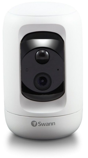 Swann Pan & Tilt 1080p Security Camera with Free 32GB MicroSD - Works with Alexa and Google Assistant