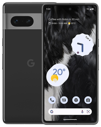 SIM Free Google Pixel 7 5G 128GB Mobile Phone - Obsidian