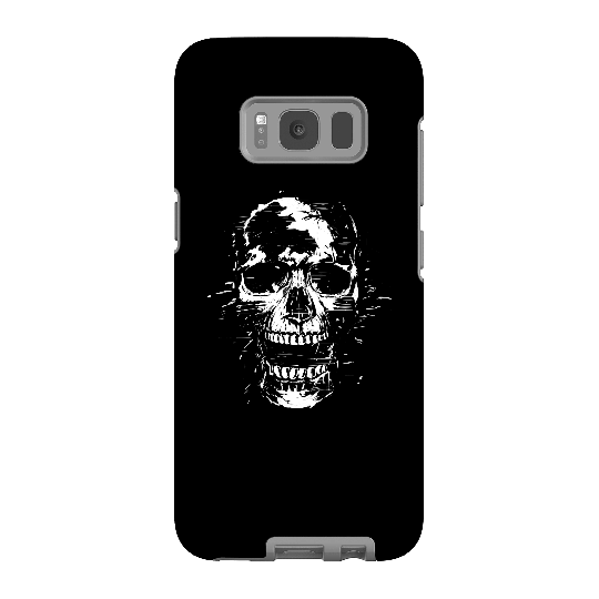 Balazs Solti Skull Phone Case for iPhone and Android - Samsung S8 - Tough Case - Gloss