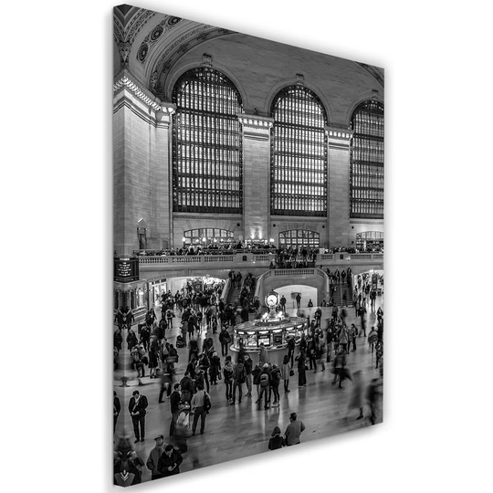 Canvas Print, Cities And Architecture Black 16340