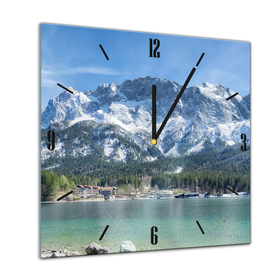 Silber 30cm Silent Wall Clock