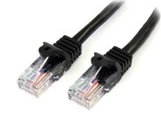 StarTech 5m Black Snagless Utp Cat5e Patch Cable