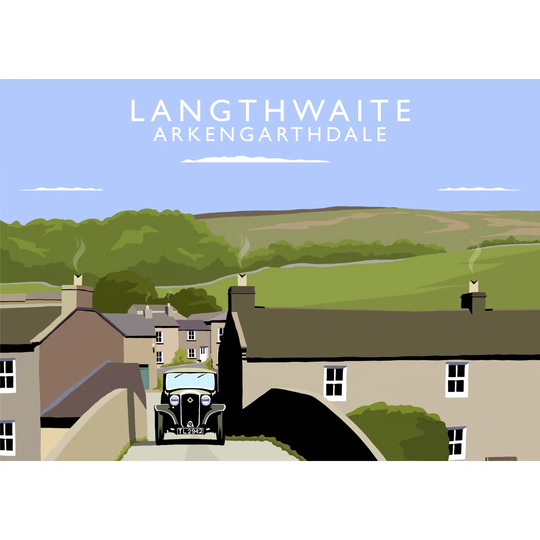 'Langthwaite' Graphic Art