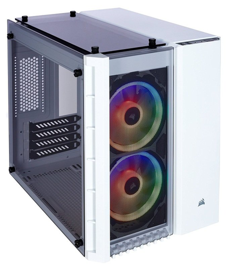 Corsair Crystal White 280X RGB Micro ATX Case