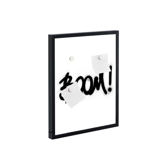 Boom Motif Magnetic Wall Mounted Photo Memo Board