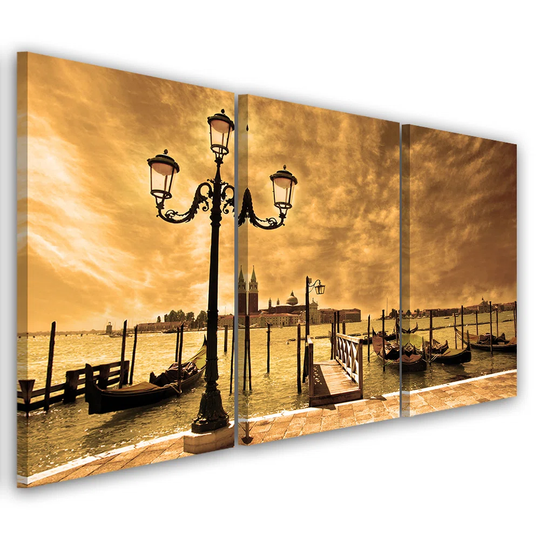 Canvas Print Venice Gondola Italy