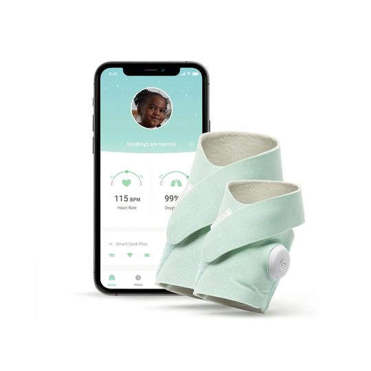 Owlet Smart Sock Plus Baby Monitor - Mint