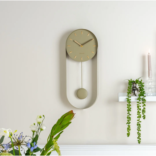 Charm Silent Wall Clock