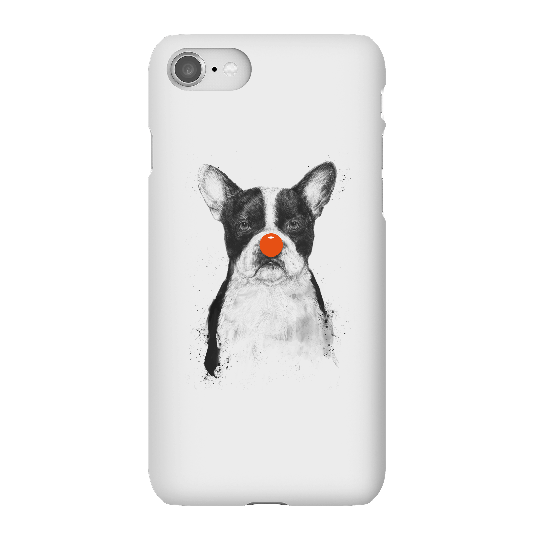Balazs Solti Red Nosed Bulldog Phone Case for iPhone and Android - iPhone 8 - Snap Case - Matte