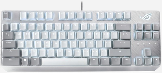 Asus ROG Strix Scope NX TKL Moonlight White - NX Red