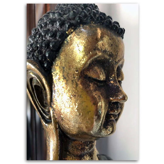 Canvas Print Golden Buddha Zen Spa