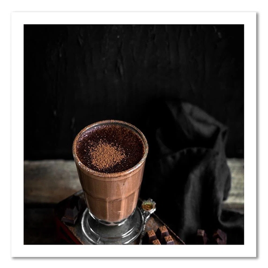 Canvas Print Cup Of Coffee Chocolate