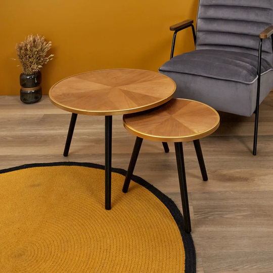 Akeiya 2 Piece Nest of Tables